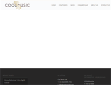 Tablet Screenshot of coolmusicltd.com